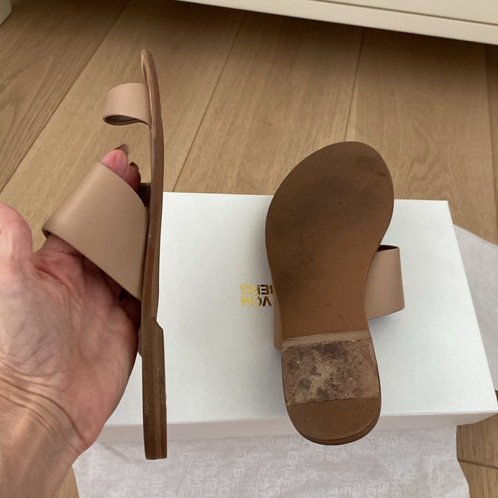 DVF Brittany Sandals size 7.5 - Picture 7 of 9